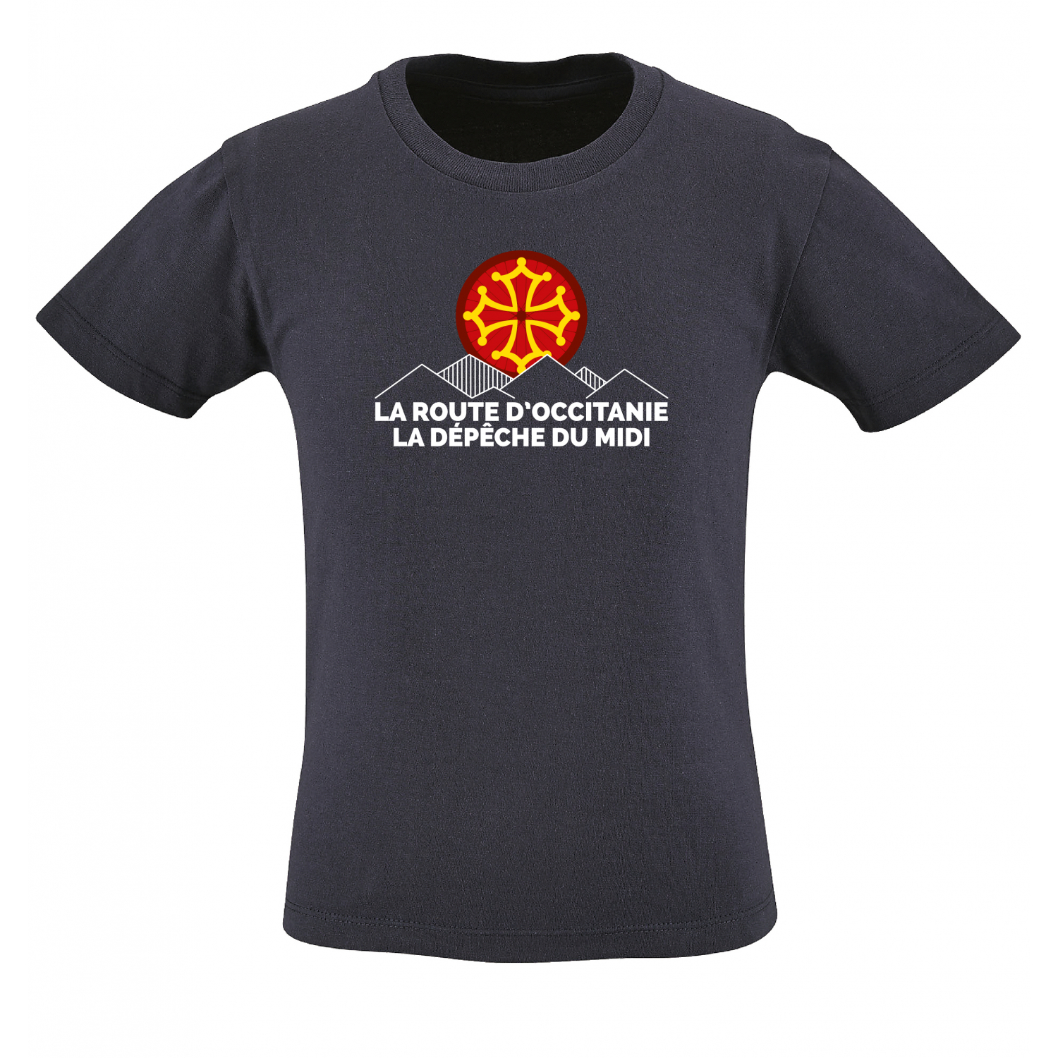 T-shirt La Route d'Occitanie La Dépêche du Midi " Grimpeur " Enfant