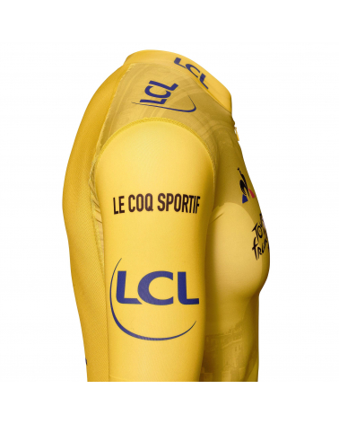 Maillot Cyclisme Le Coq Sportif Tour De France Maillot Jaune Champs Elysees Enfant