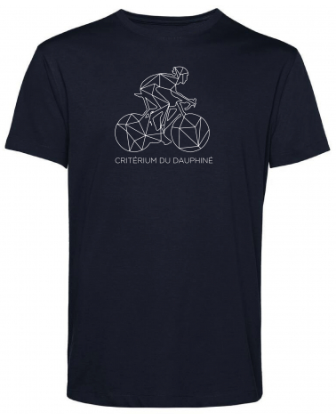 T-shirt Critérium du Dauphiné Décalqué Homme Bleu Marine