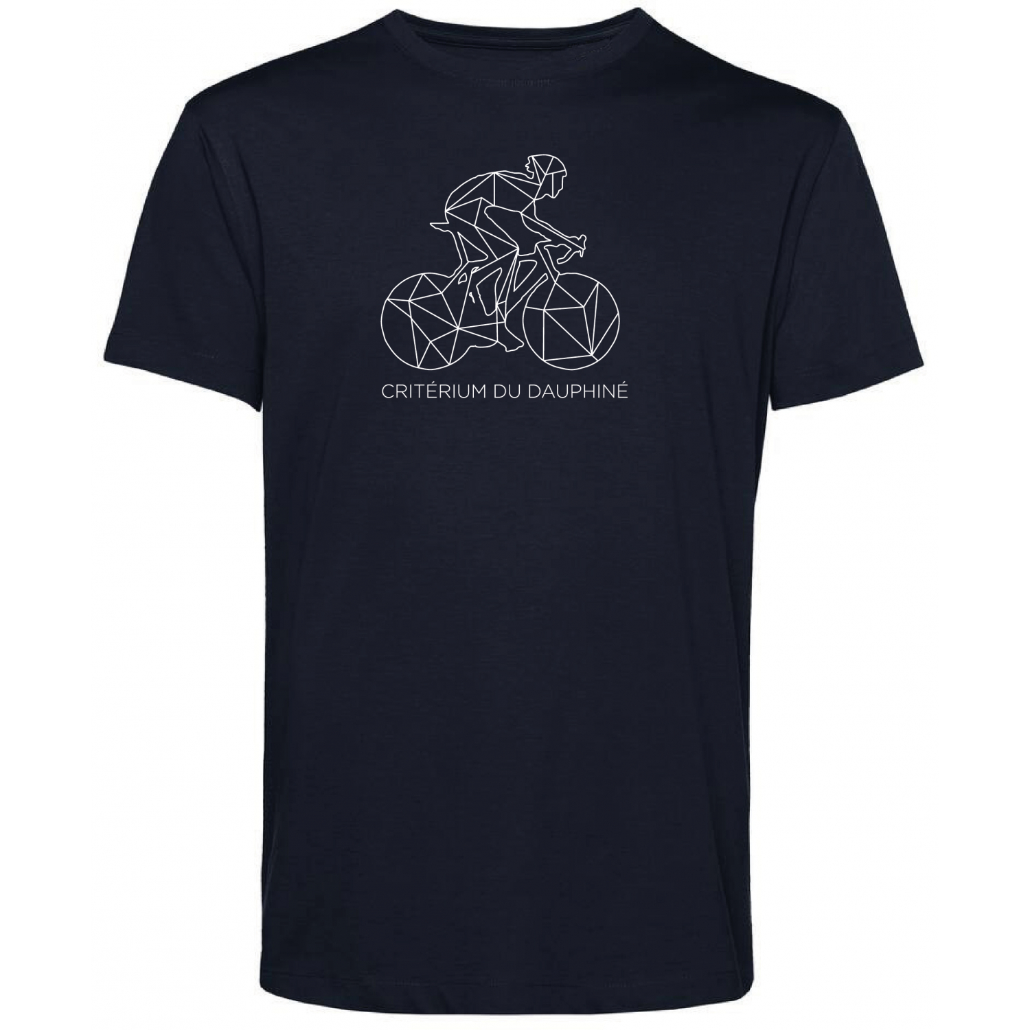T-shirt Critérium du Dauphiné Décalqué Homme Bleu Marine