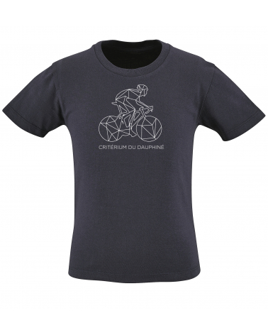 T-shirt Critérium du Dauphiné Décalqué Enfant Bleu Marine