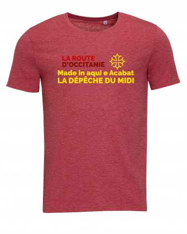 T-shirt La Route d'Occitanie La Dépêche du Midi " Made In Aqui " Homme