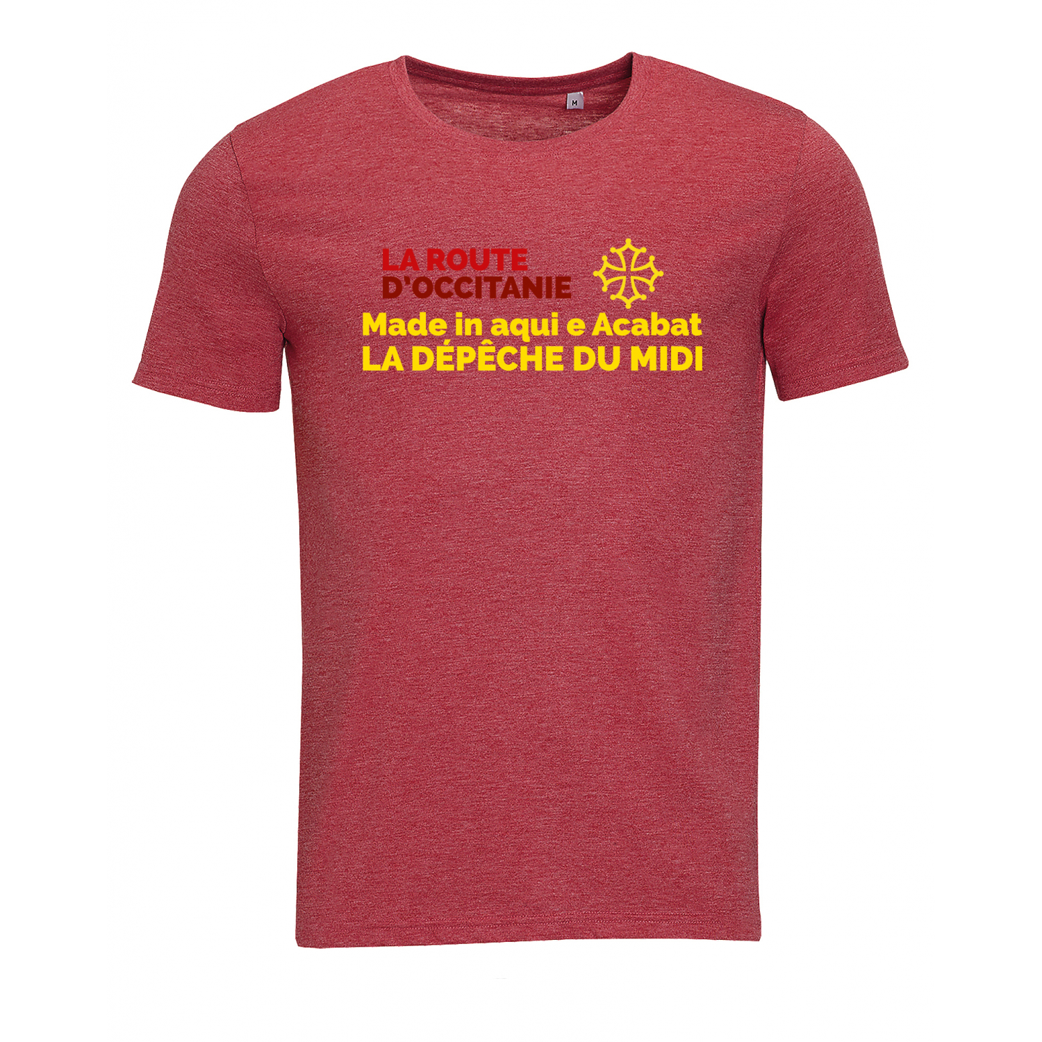 T-shirt La Route d'Occitanie La Dépêche du Midi " Made In Aqui " Homme