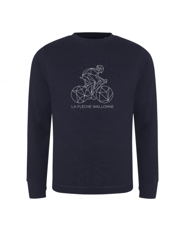 Sweat Flèche Wallonne Coup de Grisou Homme Bleu