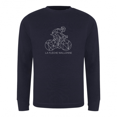 Sweat Flèche Wallonne Coup de Grisou Homme Bleu