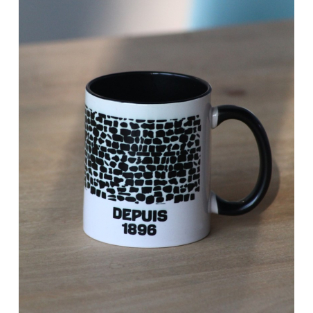 Mug Paris Roubaix Plein Noir