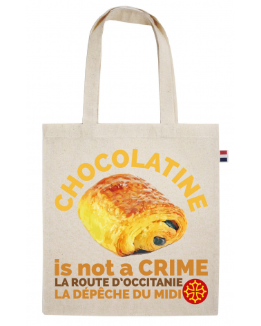 La Route d'Occitanie La dépêche du Midi "Le Tote Chocolatine " Tote Bag