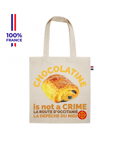 La Route d'Occitanie La dépêche du Midi "Le Tote Chocolatine " Tote Bag