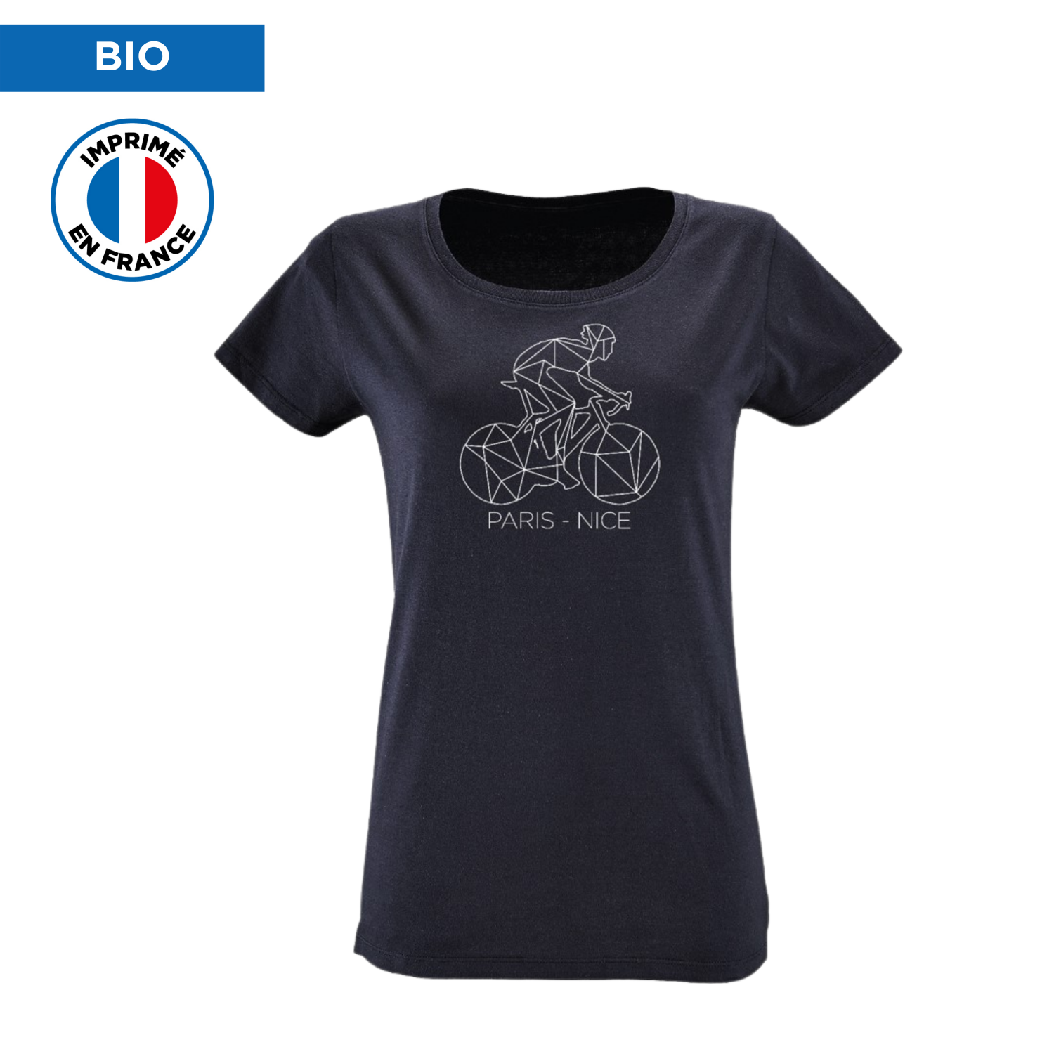 T-shirt Paris Nice Décalqué Woman