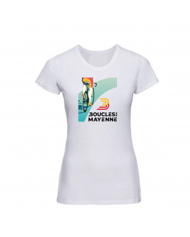 T-shirt  Boucles de la Mayenne " L'affiche 2021 " Femme