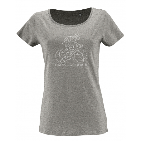 T-shirt Paris Roubaix Décalqué Femme