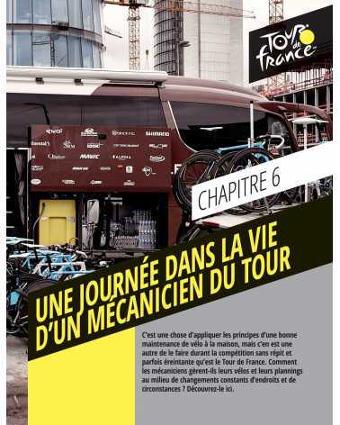 Livre Le Tour de France " Cyclosport - Entretenez Votre Vélo Comme Un Pro"
