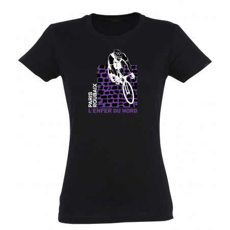 T-shirt Paris Roubaix Pavé Femme