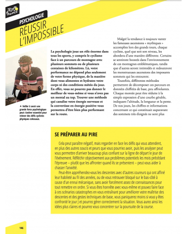 Livre Le Tour de France " Cyclosport - Préparez Vous Comme Un Pro " (copie)