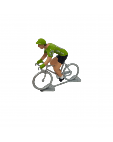 Figurine Cycliste Tour de France Vert