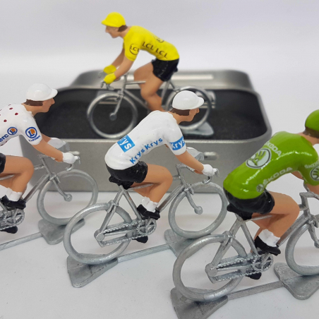 Figurine Cycliste Tour de France Vert