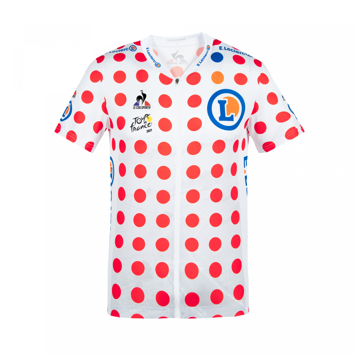 Maillot à pois Cyclisme Le Coq Sportif Tour de France Meilleur