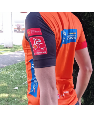 Maillot Cyclisme Mstina La Route d'Occitanie La Dépêche du Midi " Leader du Classement Général"