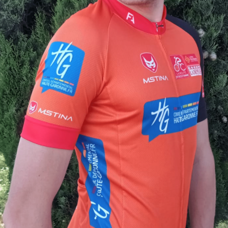 Maillot Cyclisme Mstina La Route d'Occitanie La Dépêche du Midi " Leader du Classement Général"