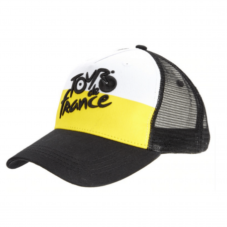 Casquette Tour de France Trucker Fan Jaune