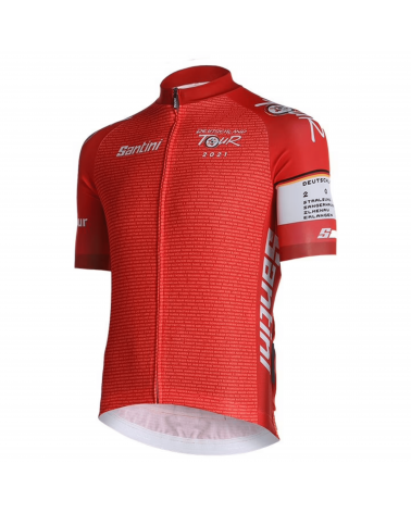 Jersey Full Zip Deutschland Tour Leader Red 2021