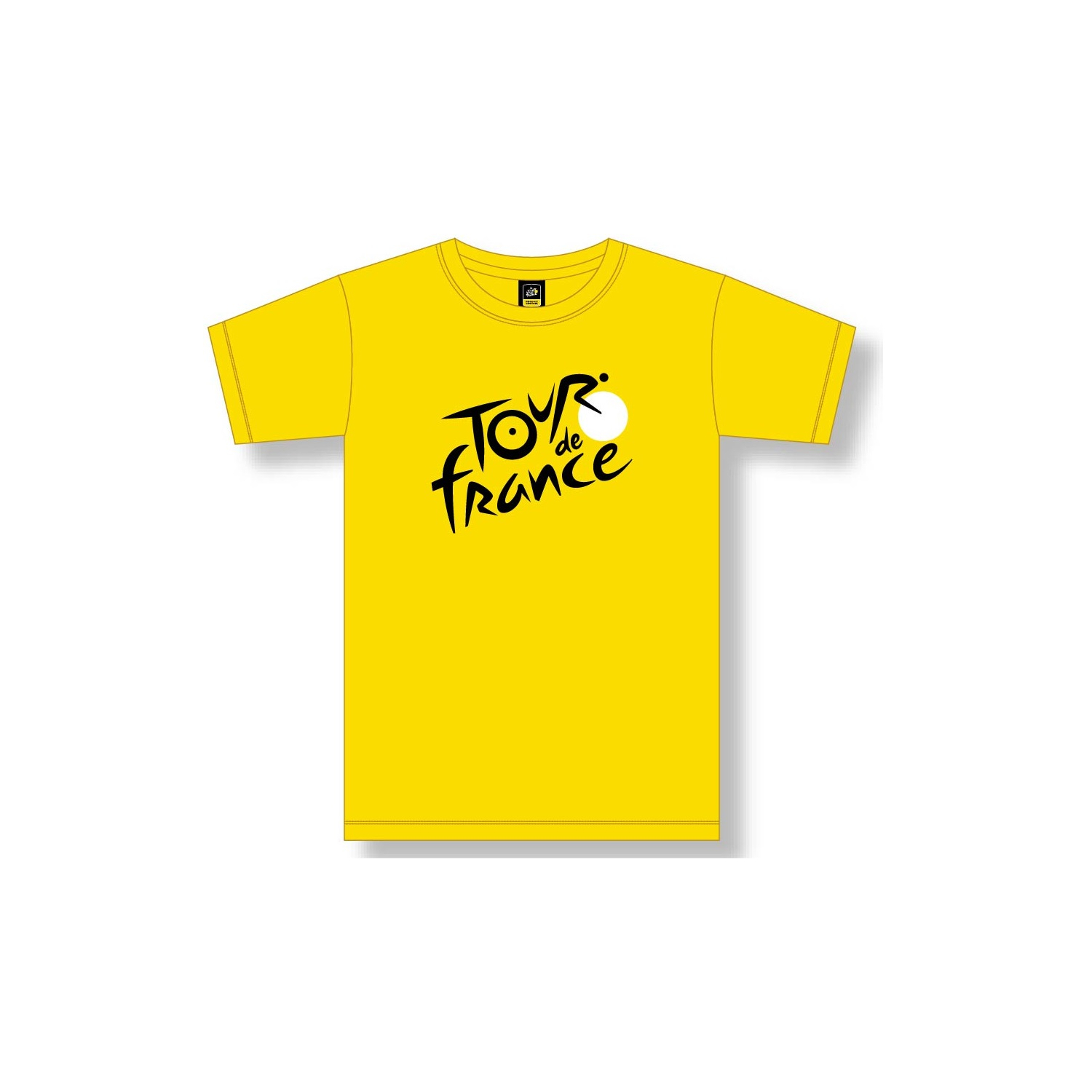 Tour De France T-Shirt Zweifarbig - Offizielles Radsport-Shirt In Baumwolle