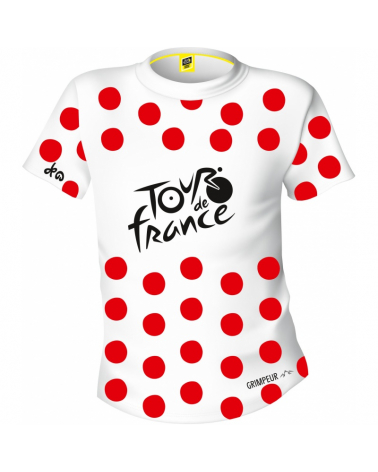 T-shirt Tour de France Logo Leader Grimpeur Pois