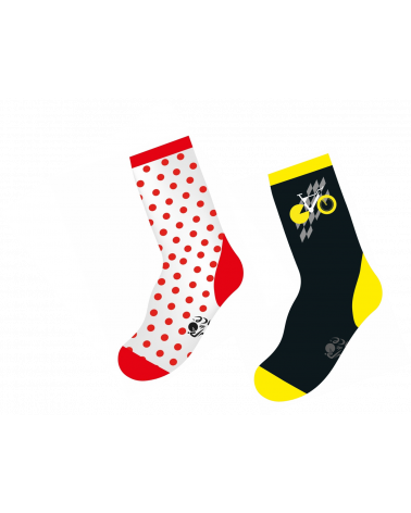 Chaussettes Tour de France Coffret de 2 Paires