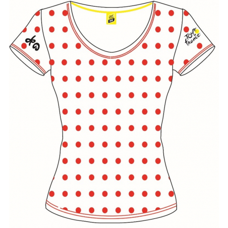 T-shirt Tour de France Logo Pois Femme