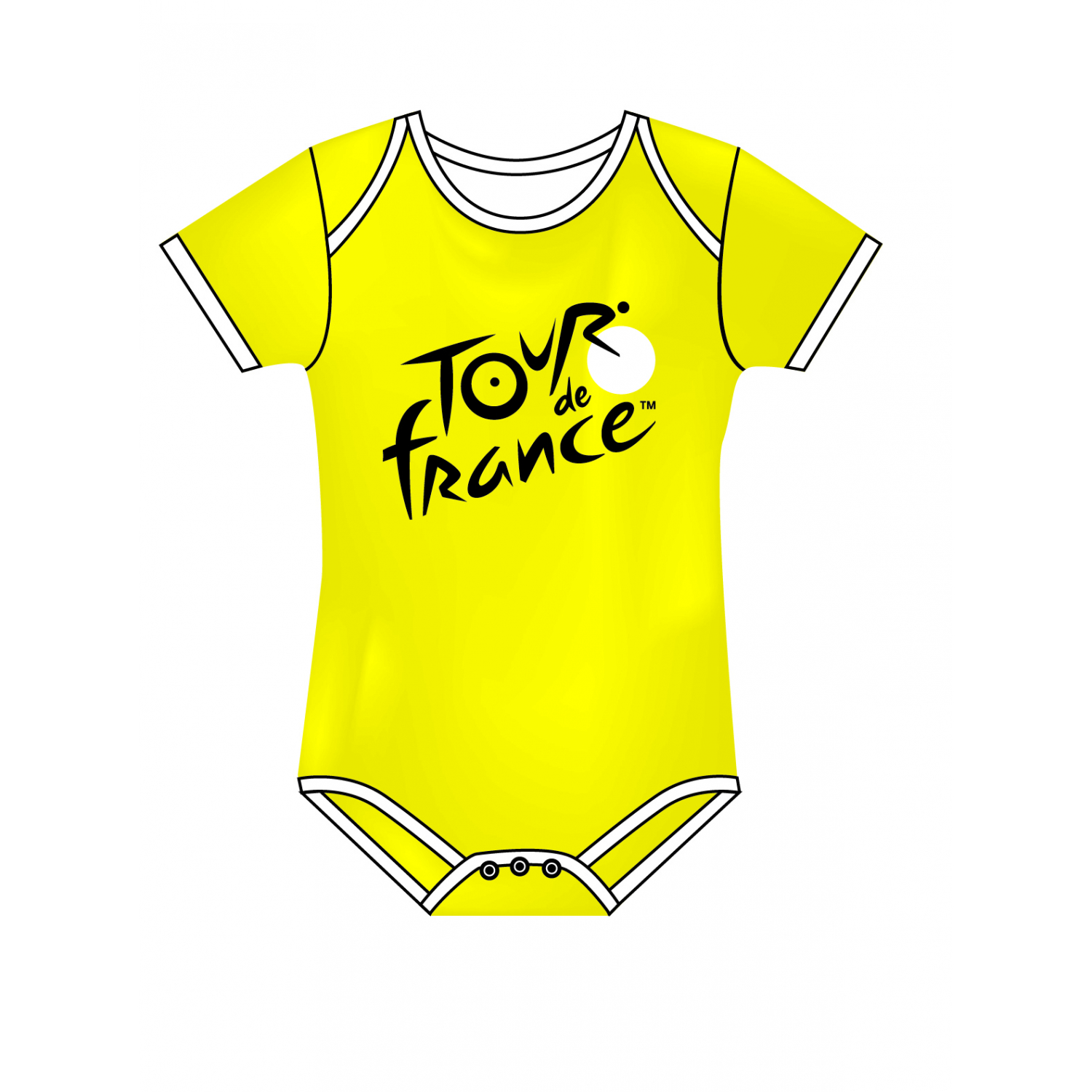 Tour de France Yellow Body Baby