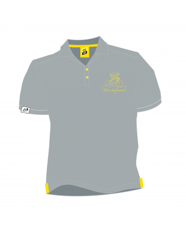Polo Tour de France Lifestyle TDF Gris Homme