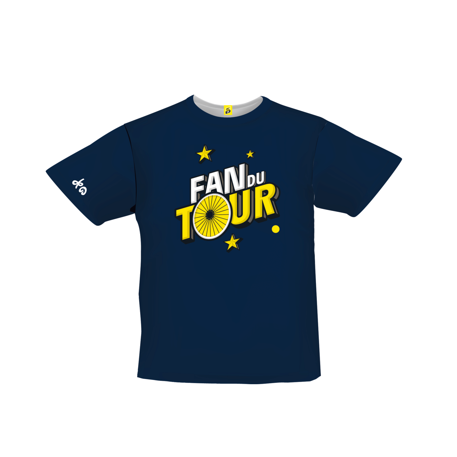 Tour de France Graphique Fan du Tour Kids Blue T-shirt
