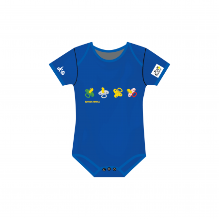 Body Tour De France Graphique Tetine Bleu Marine Bebe