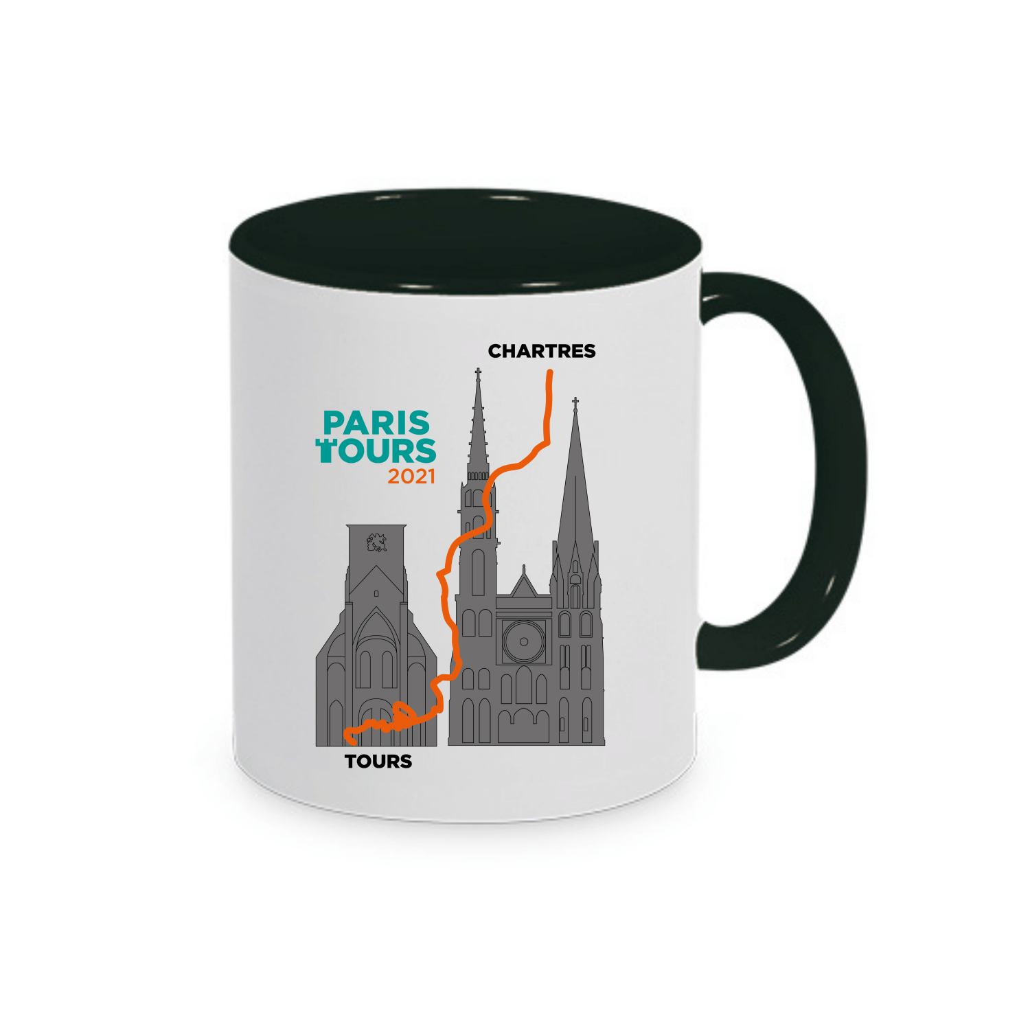 Mug Paris Tours Parcours  2021