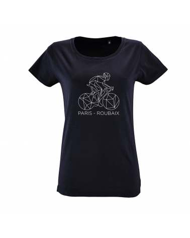 T-shirt Paris Roubaix Décalqué Femme