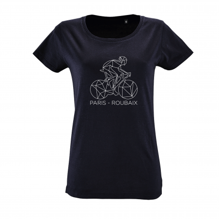 T-shirt Paris Roubaix Décalqué Femme