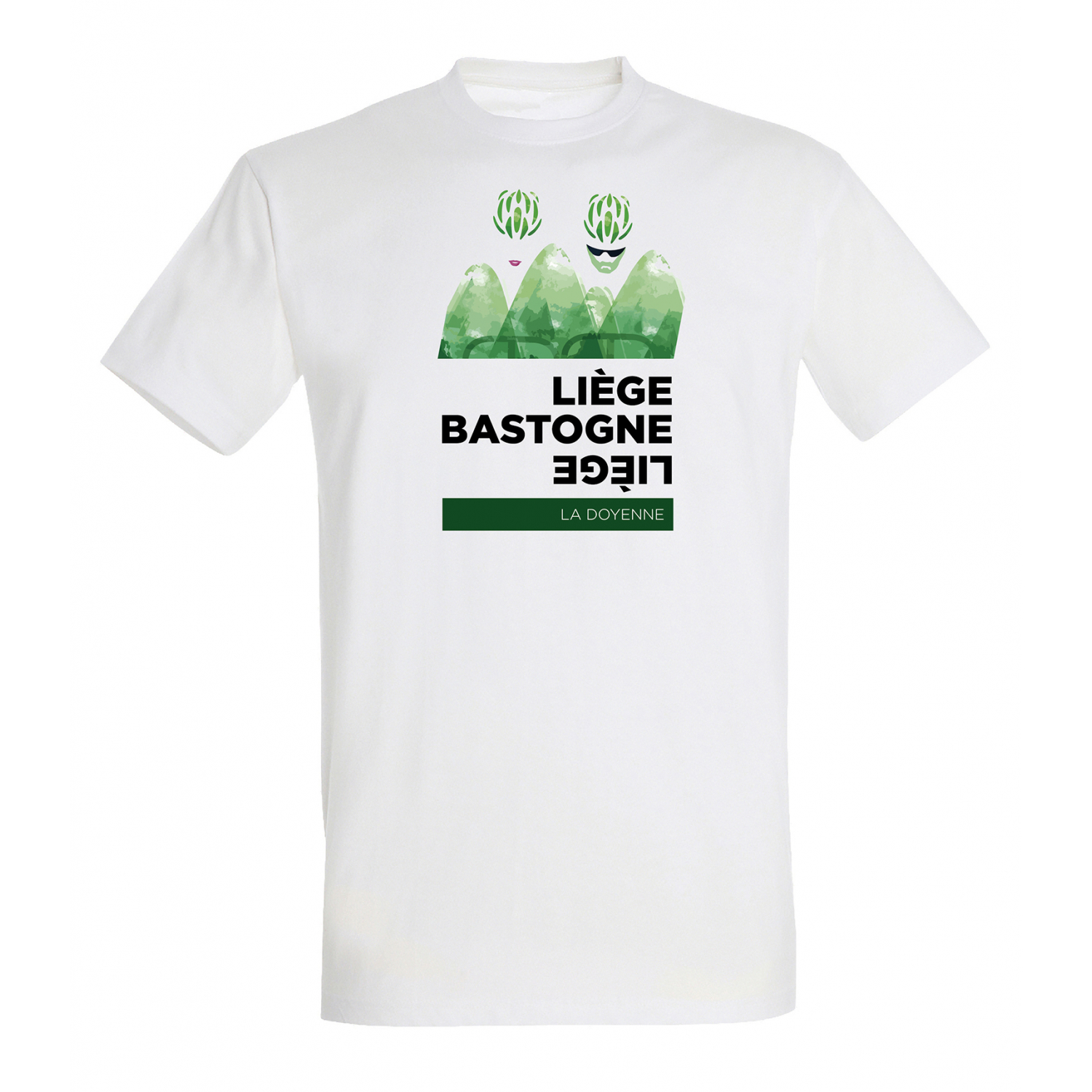 T-shirt Liège Bastogne Liège Etape Homme