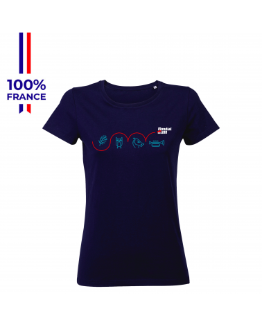 T-shirt Mondial du Lion " L'Obstacle " Femme