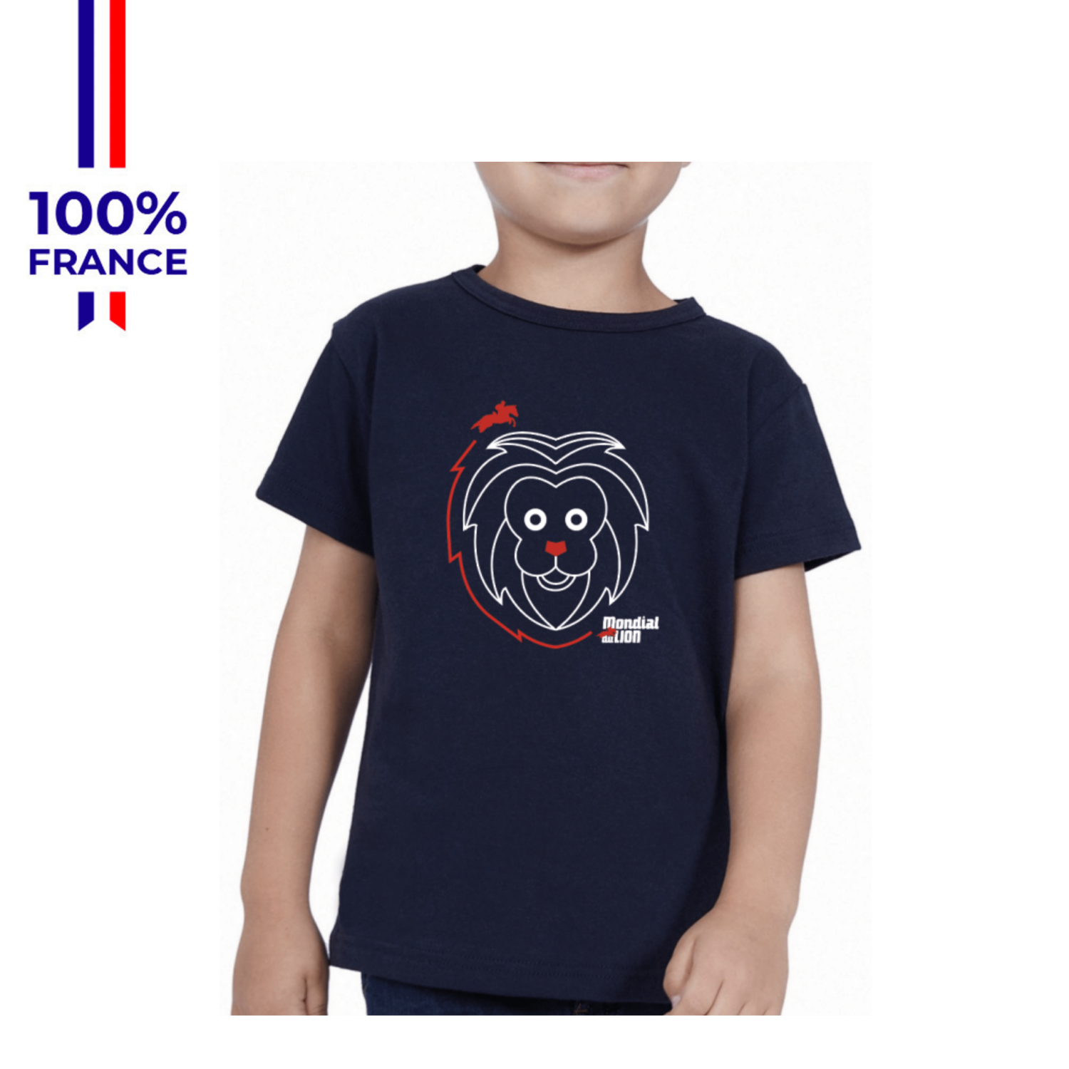 T-shirt Mondial du Lion " P'tit Lion" Enfant
