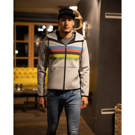 Sweat Capuche Zippé UCI - Championnat du monde "Iride"