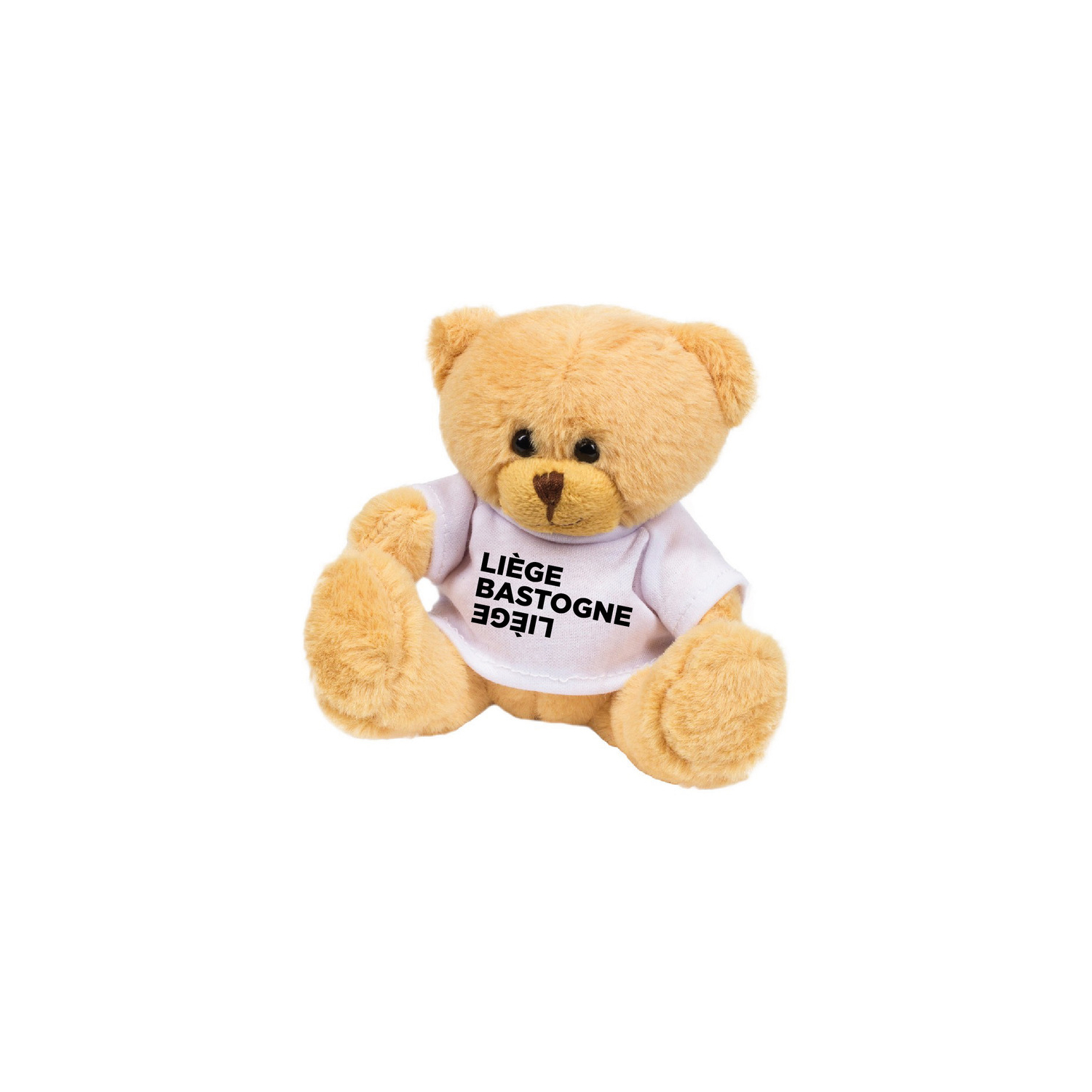 Peluche Liège Bastogne Liège Ourson Logo