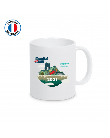 Mondial du Lion " La Récup Affiche 2021 " mug