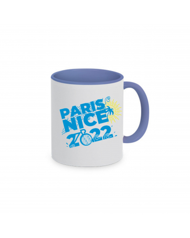 Mug Paris Nice Parcours 2022 Bleu