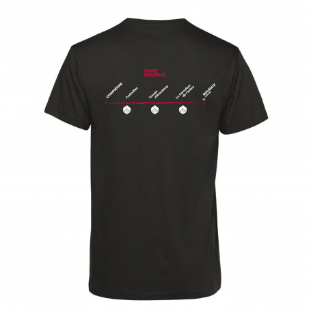 T-shirt Paris Roubaix Parcours Homme 2022