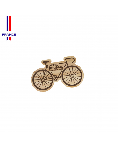 Magnet Paris Roubaix "Maillot"  Bois