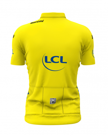 Maillot Cyclisme de leader du Tour de France Jaune Homme