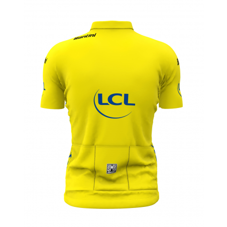 Maillot Cyclisme de leader du Tour de France Jaune Homme