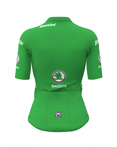 Maillot Cyclisme de meilleur sprinteuse du Tour de France Vert Femme Zwift