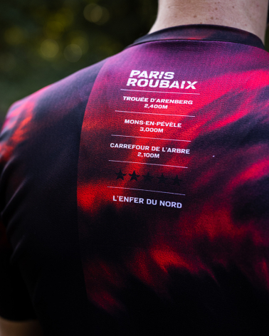 Maillot de Cyclisme "Paris Roubaix" ENFER DU NORD Homme