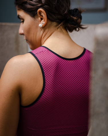 Women's "Paris Roubaix" sleeveless base layer